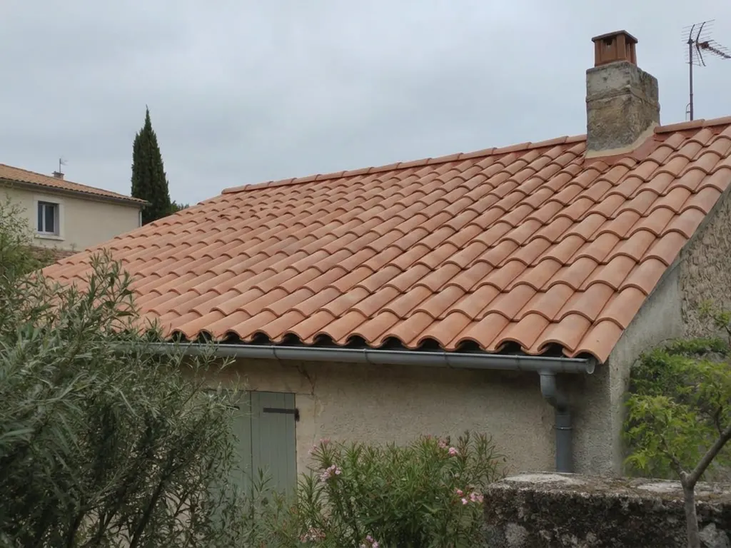 Après travaux : Couverture & rénovation – chantier dans le Gard