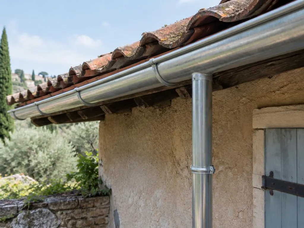 Après travaux : Zinguerie – chantier dans le Gard
