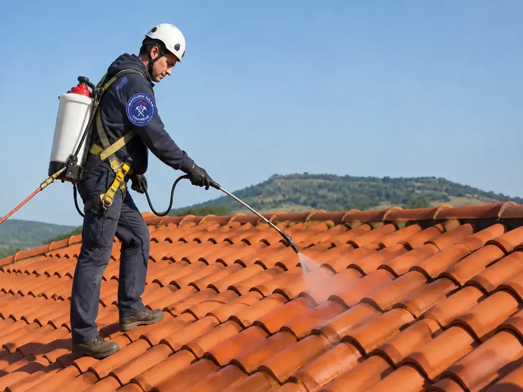Traitement hydrofuge – Clarensac – travaux réalisés par Mathurin Dylan Couvreur