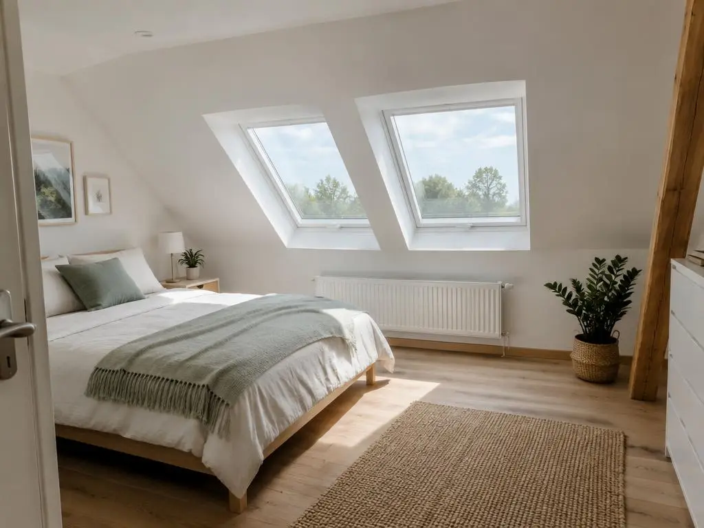 Combles aménagés lumineux – Vauvert – travaux réalisés par Mathurin Dylan Couvreur